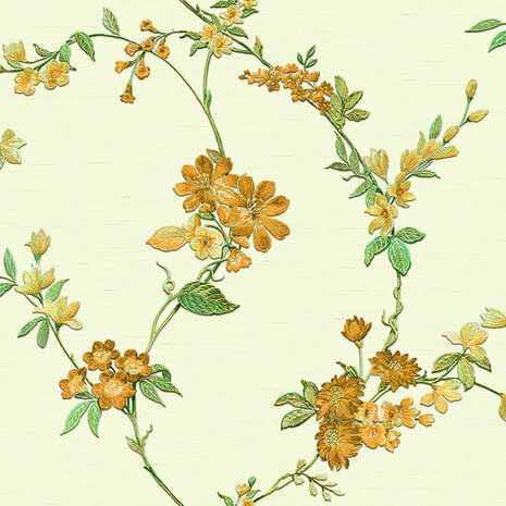 Dutch Wallcoverings Fabric Touch FT221212 Groen Behang