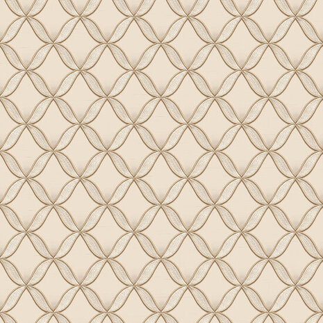 Dutch Wallcoverings Fabric Touch FT221222 Creme Behang