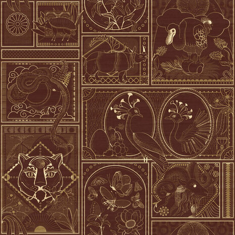 Arte Moooi Memento GOLDEN TIGER MO4041 Behang