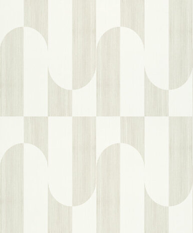 Dutch Wallcoverings Asperia A55701 wit - zilver Behang