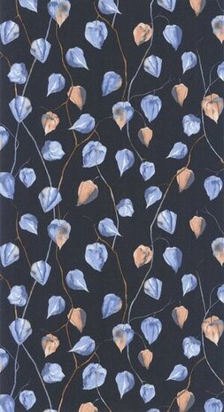Dutch Wallcoverings One Roll One Motif A51702 Castle Wall zwart Behang