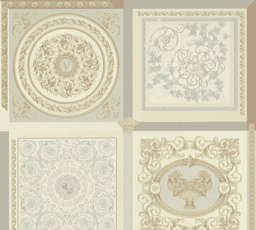 Versace Home 5 38704-2 Grijs Behang