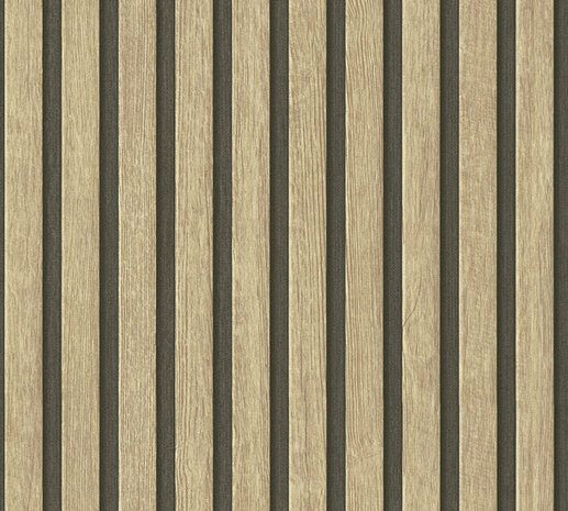 A.S Creation 39109-1 - Beige / Bruin Behang