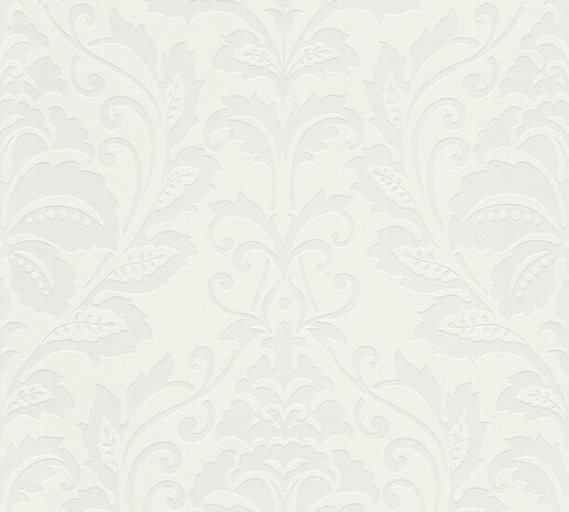 AS Creation 111 Shades of White 2554-40 / 255440 - Wit Behang