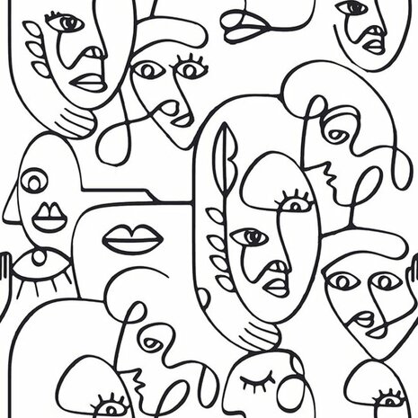Noordwand Friends & Coffee 16619 Behang