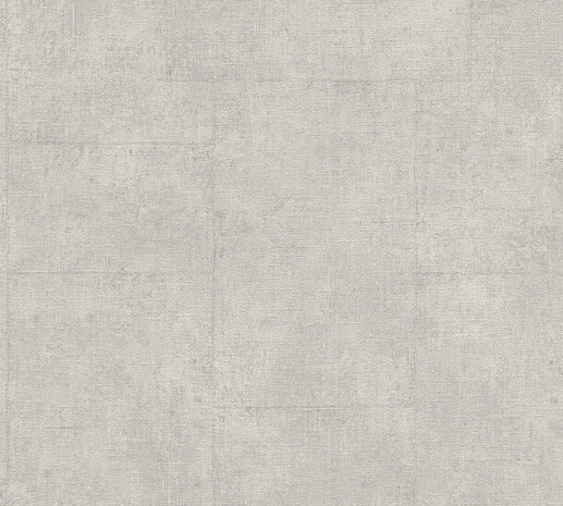 AS Creation 33608-6 Grijs linnen textuur Behang