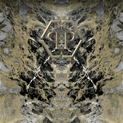 Dutch Wall Decor Philipp Plein Z80067 Goud / Zwart Behang