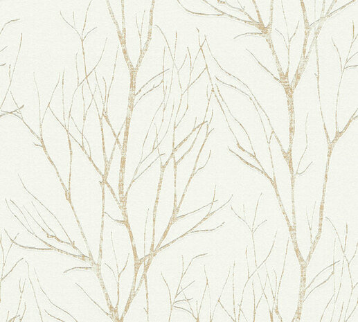 AS Creation Attractive 2 37260-3 - 372603 Wit / Goud Behang