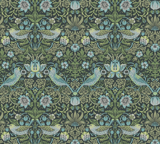 AS Creation Art of Eden 39056-1 - 390561 Groen / Blauw Behang