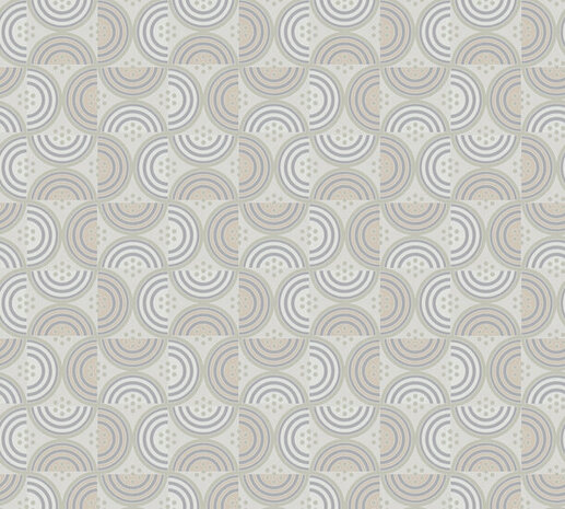 AS Creation Art of Eden 39061-2 - 390612 Creme / Blauw Behang