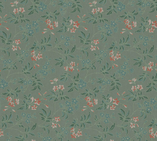 AS Creation Art of Eden 39063-1 - 390631 Groen / Rood Behang