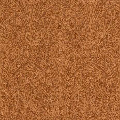 Rasch Indian Styles - 746341 Oranje Behang
