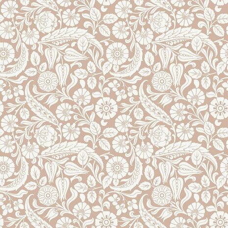 Esta Home Vintage Flowers roze 139330 - Roze Behang