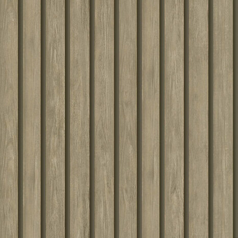 Dutch Wallcoverings Dream Catcher Woodslat Light Oak 13132 Behang