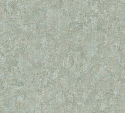 AS Creation Natural Living - 38639-1 - 386391 Groen / Blauw Behang