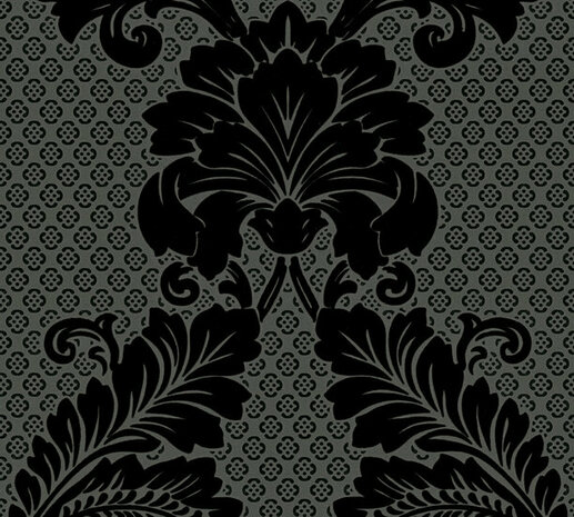 AS Creation AP Finest - 30544-5 - 305445 Zwart - Grijs Behang