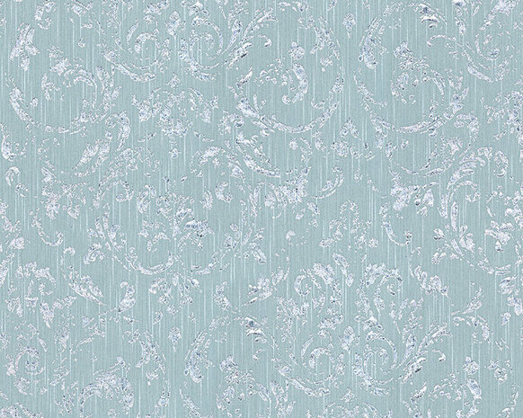 AS Creation AP Finest - 30660-5 - 306605 Blauw - Groen Behang