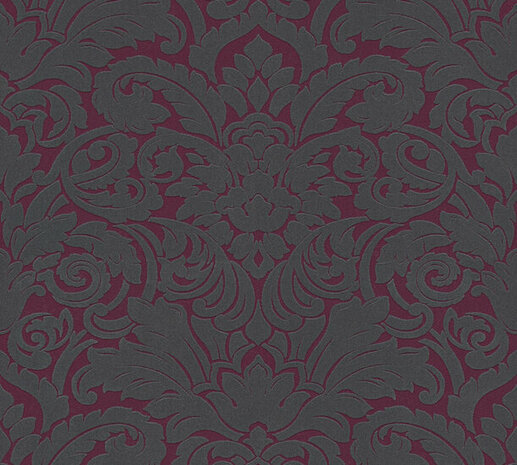 AS Creation AP Finest - 33583-5 - 335835 Zwart - Grijs Behang