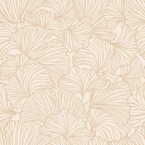 Esta Home To the Moon and Back 139488 - Terracotta - Beige Behang