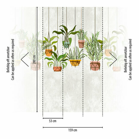 AS Creation The Wall Groen - 38266-1 - 382661 - Groen / Roze Behang