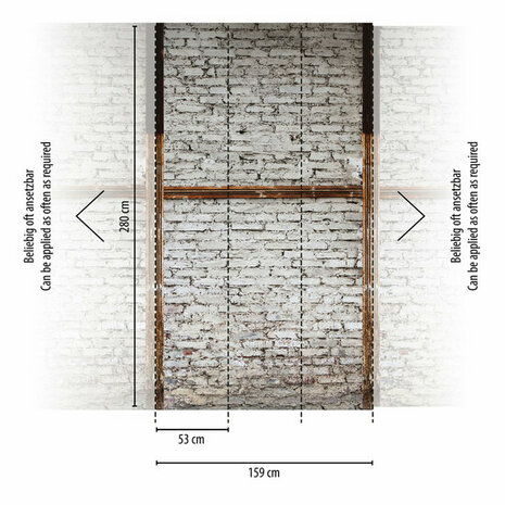 AS Creation The Wall Wit - 38351-1 - 383511 / Grijs Behang