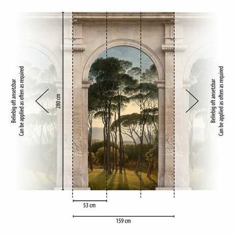 AS Creation The Wall Grijs - 38249-1 - 382491 - Grijs / Groen Behang