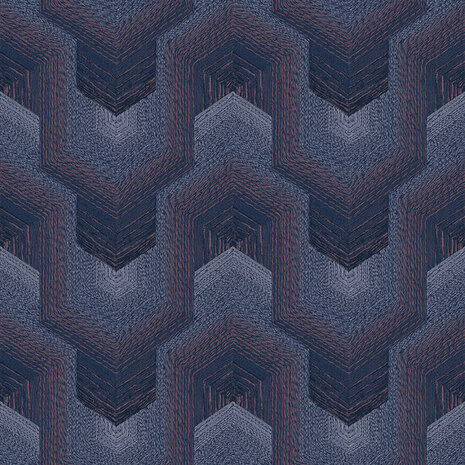 Dutch Wallcoverings Exclusive Threads TP422916 Paars Behang
