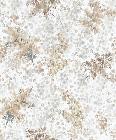 Noordwand Flora MB 47453 Grijs - Beige - Bruin Behang