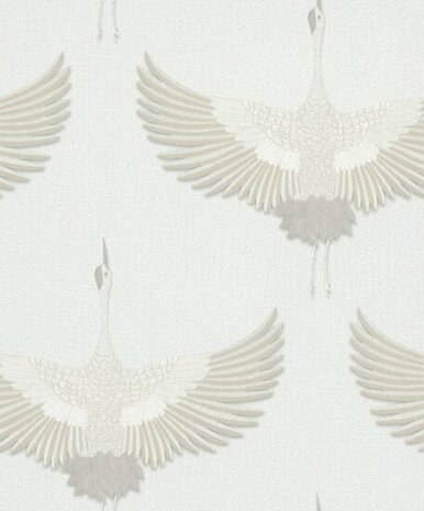 Noordwand Kumano 34529 Wit - Beige Behang