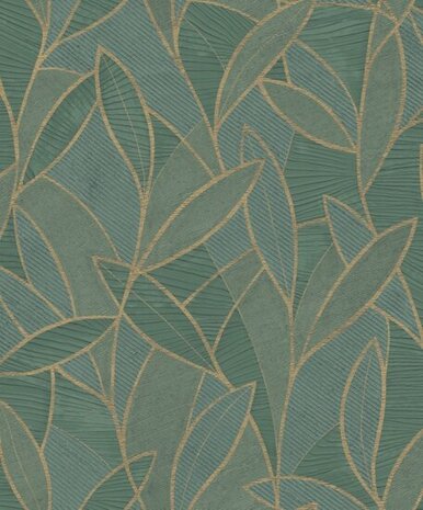 Noordwand Allure AL26233 Groen Behang