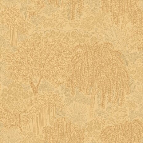 Noordwand Allure AL26262 Geel - Metallic Behang