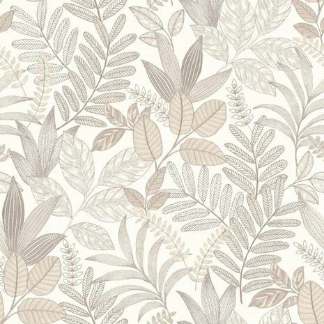 Noordwand Allure AL26290 Grijs - Beige Behang