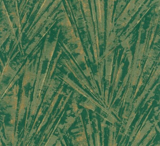 Noordwand Holistique 33706 Groen - Metallic Behang