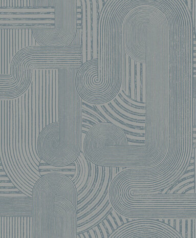 Dutch First Class Khalili 65950 Blauw Behang
