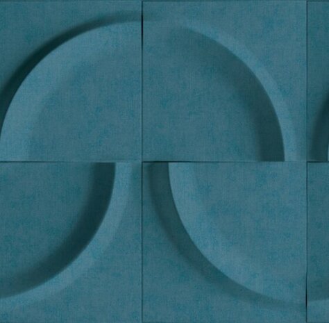 Noordwand Shades Iconic 34465 Blauw Behang