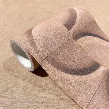 Noordwand Shades Iconic Behangrand 34471 Roze Behang