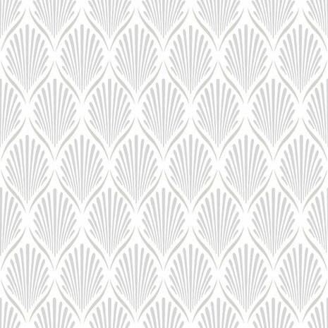 Dutch Wall Decor Blommor & Blad 681-01 Groen Behang