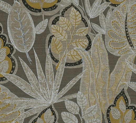 AS Creation Famous Garden - 39346-3 / 393463 Taupe Behang