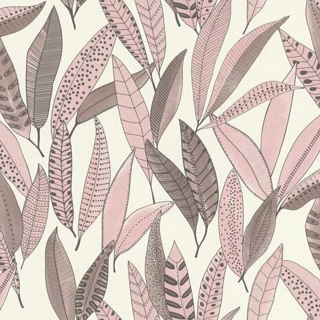 Rasch Symphony - 865622 Roze Behang