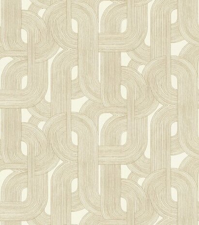 Rasch Symphony - 868111 Goud Behang