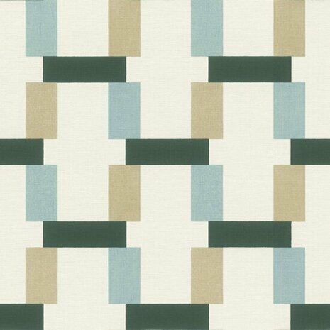 Rasch Symphony - 868821 Groen Behang