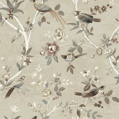Noordwand Thema 28843 Grijs Beige Behang