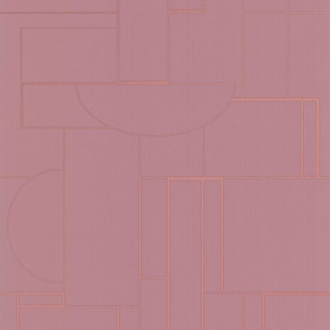 Noordwand TopChic 51223103 Roze Metallic Behang
