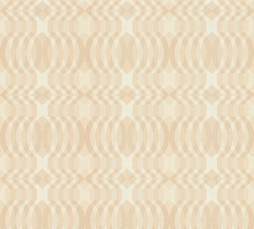 AS Creation Retro Chic - 39534-5 / 395345 Beige - Crème Behang