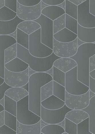 Dutch Wall Decor Collage 10384-47 Grijs Behang