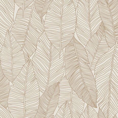 Esta Home Bladeren 139352 Beige Behang