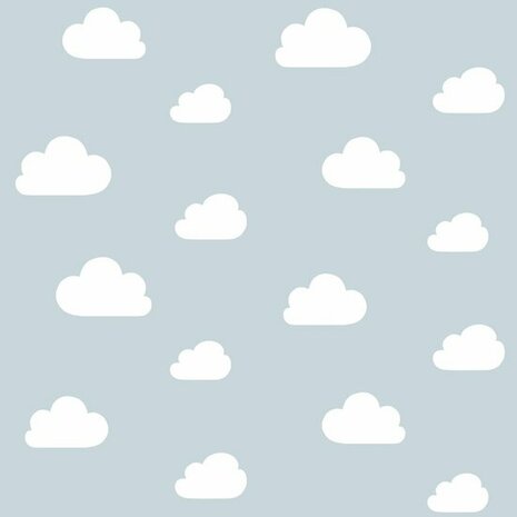 Esta Home Wolken 139485 Blauw Behang
