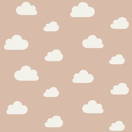 Esta Home Wolken 139486 Terracotta Roze Behang
