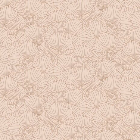 Esta Home Bladeren 139492 Terracotta Roze Behang