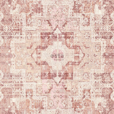 Esta Home 148656 Terracotta Roze Behang